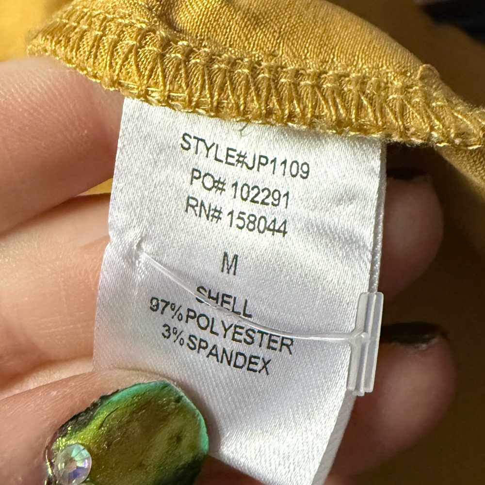 Lena Gold Double Breasted Satin Evening Jacket Blazer Size Medium - Picture 11 of 13